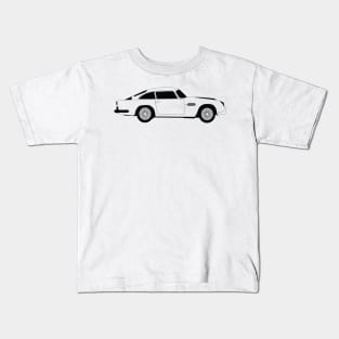 DB5 Black Outline Kids T-Shirt